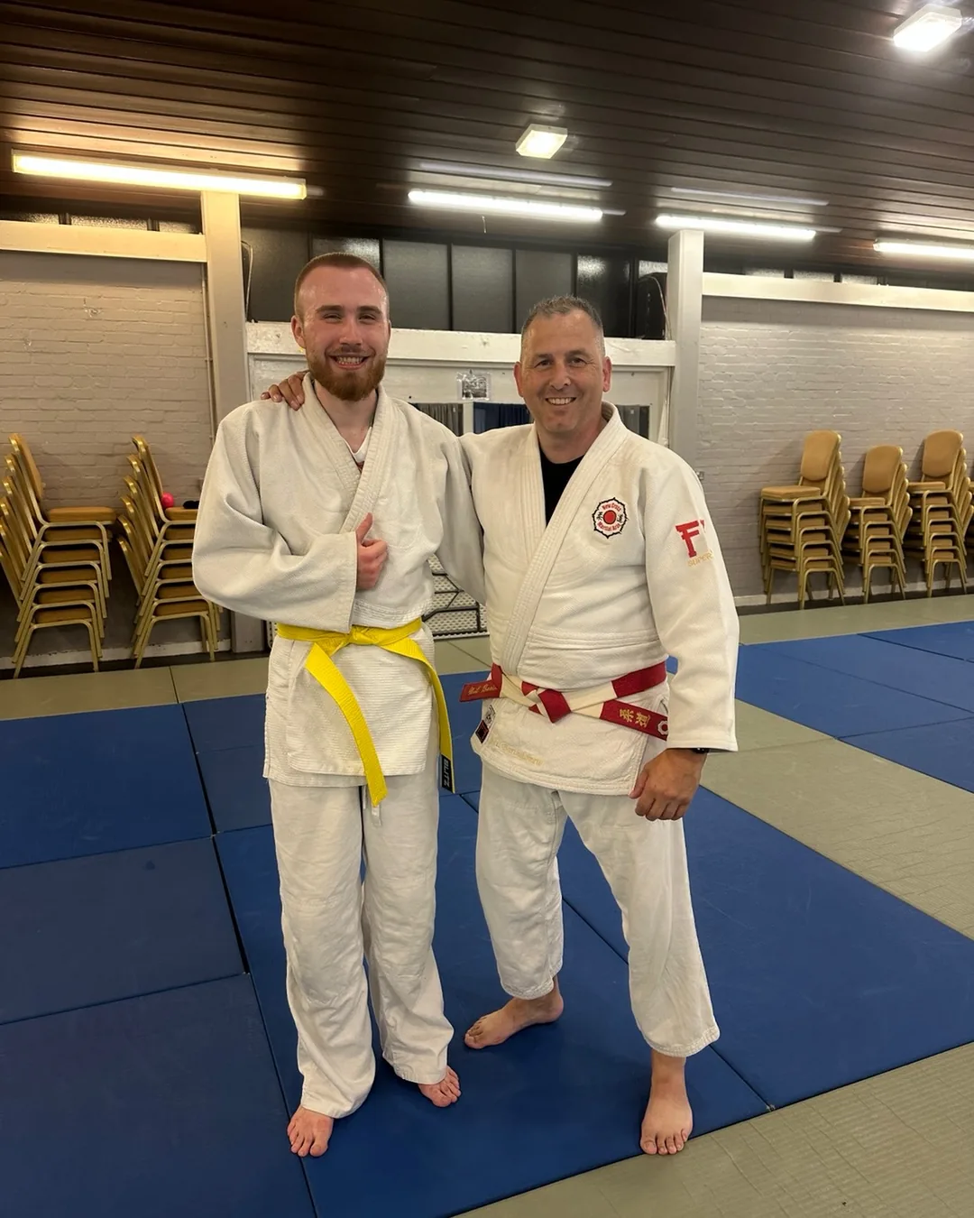 Promotion to yellow belt